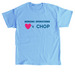NOD <3 CHOP!, a Carolina Blue Classic Unisex Tee