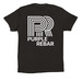 Purple Rebar - Whiteout, a Black Premium Cotton Tee