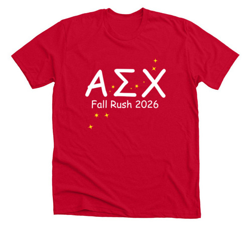 ??? F?26 Rush Red Design, a Solid Red Blend Premium Unisex Tee
