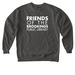 Friends of the Brookings Public Library Shirt, a Pepper Comfort Colors Crewneck Sweatshirt