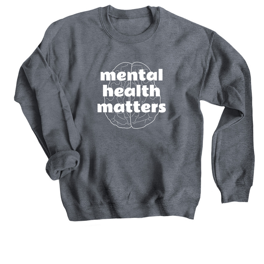 Birdie?s Beats, a Dark Heather Crewneck Sweatshirt