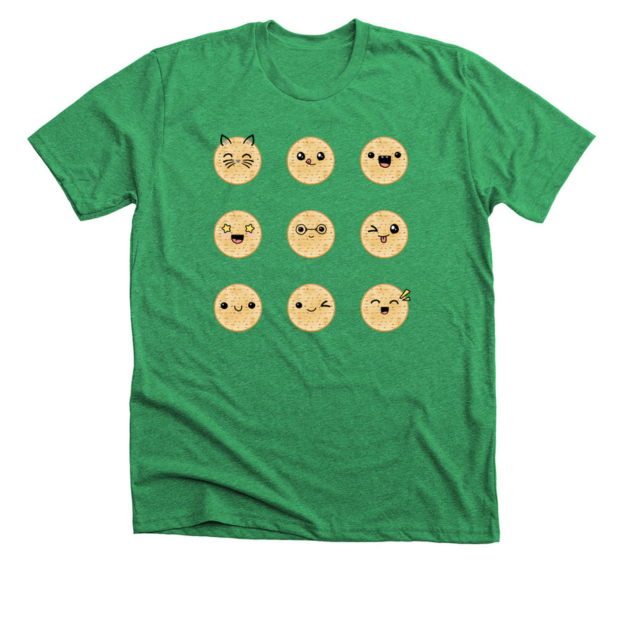Matzahmojis, a Heather Kelly Premium Unisex Tee