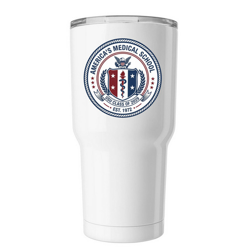 USU SOM '29 Tumblers, a White Insulated Tumbler
