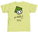 i <3 info, a Neon Lemon Comfort Colors Unisex Tee (back-view)