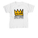 PS 118 Youth Wild Things Apparel (black font), a White Youth Unisex Tee