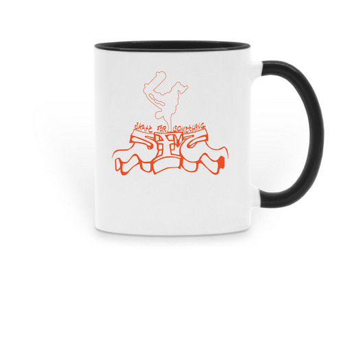 SfS Mug, a Black Two-Tone Ceramic Mug