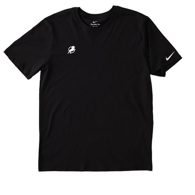 (2025) Bounce Nike (White Logo), a Black Nike Dri-FIT Jersey Blend Performance Tee