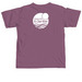 Spring Vibes Only, a Berry Comfort Colors Unisex Tee (back-view)
