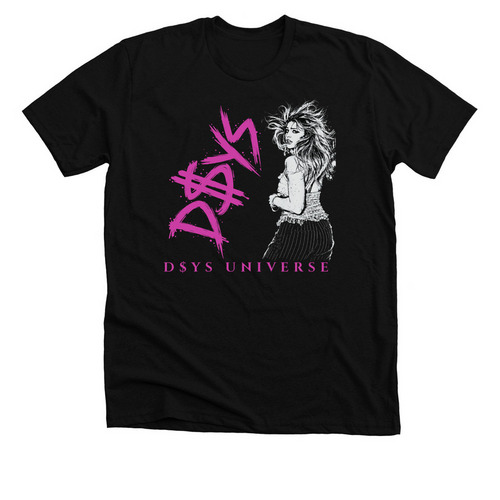 Cassiel x D$YS Universe Collection&nbsp;, a Solid Black Blend Premium Unisex Tee
