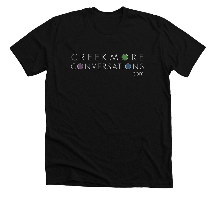 Creekmore Conversations, a Solid Black Blend Premium Unisex Tee