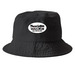 Hats for the Holiday, a Black Printed Bucket Hat