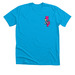 Feathers & Fangs F&F Logo, a Neon Blue Premium Unisex Tee