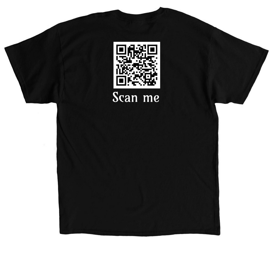 Big Logo - Tradition Center, a Black Classic Unisex Tee (back-view)