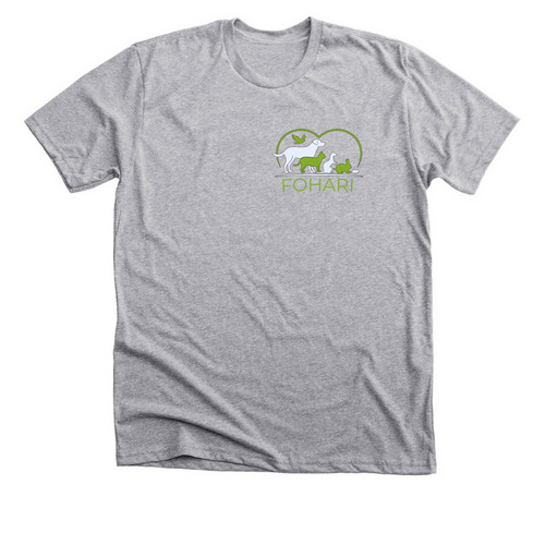 FOHARI, a Athletic Heather Premium Unisex Tee