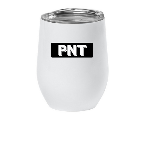 PNT Wine Tumbler, a White Insulated Wine Cup