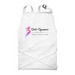 Apron, a White Recycled Bib Apron