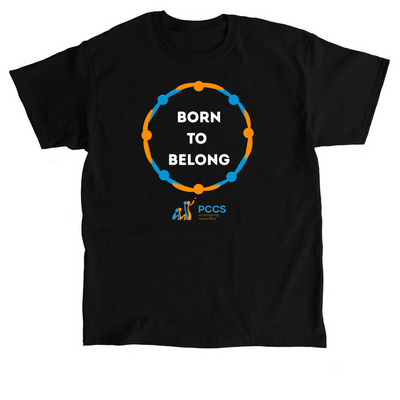Born to Belong - Hug Tee, a Black Classic Unisex Tee