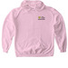 We Defend the West (Dark), a Light Pink Gildan Softstyle Pullover Hoodie