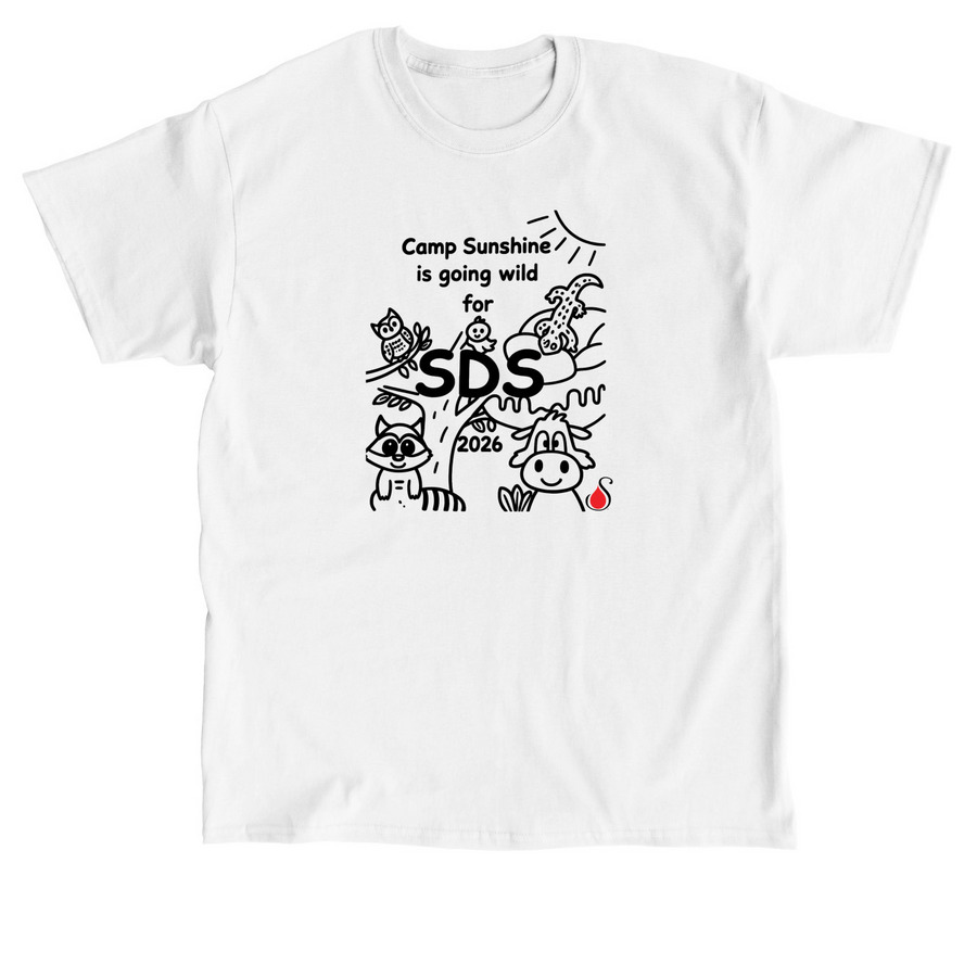 SDS Camp Sunshine 2026, a White Classic Unisex Tee