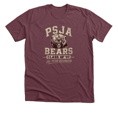 Still Bear Strong, a Heather Maroon Premium Unisex Tee