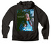 You My Baby, a Black Premium Heavyweight Pullover Hoodie (back-view)