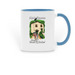 Make Rescues The Breed Of Choice!, a Light Blue Two-Tone Ceramic Mug
