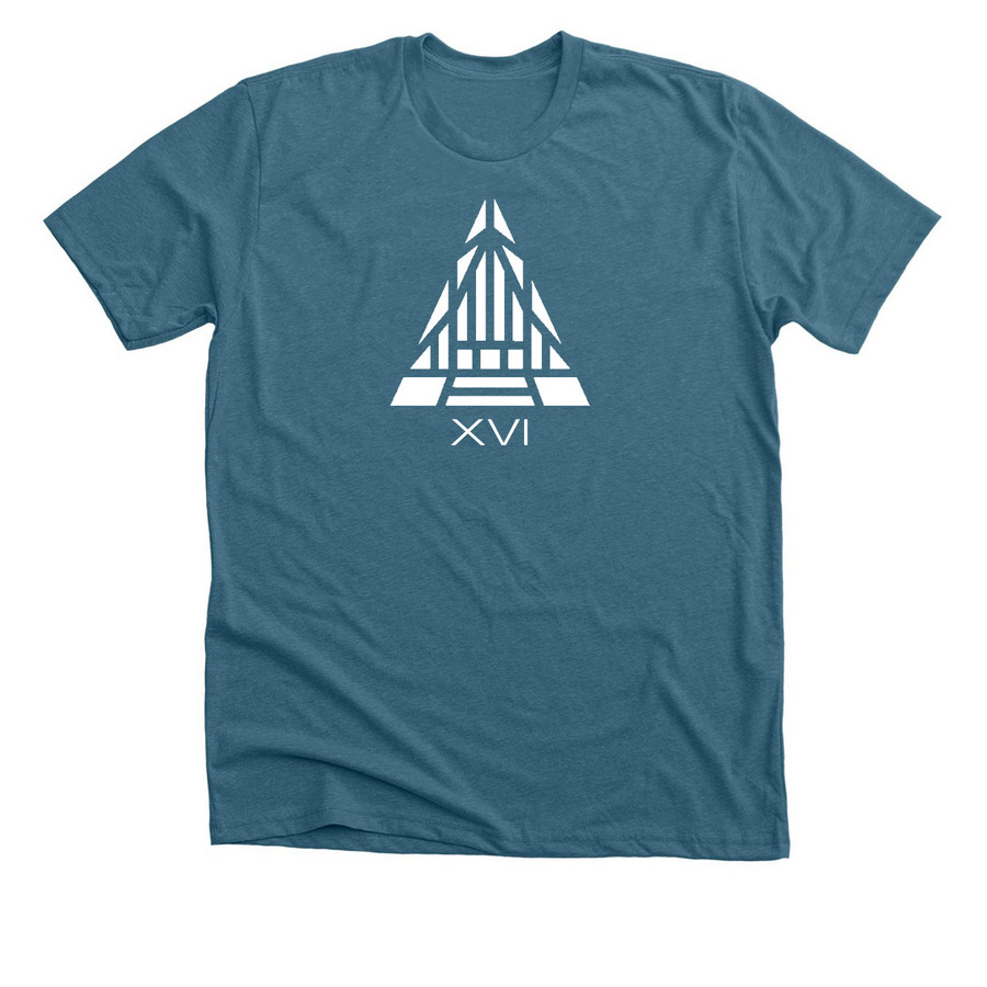 USAFA 2016 reunion shirt, a Heather Deep Teal Premium Unisex Tee
