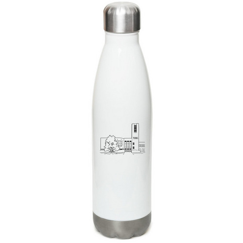 40th Reunion Swag - Water Bottle, a White Stainless Steel Water Bottle