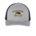 Keep on Truckin', a Heather Grey/ Black Printed Five-Panel Trucker Cap