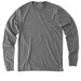 Anytime AHS Shirts & Hoodies (light colors), a Aluminum Grey Allmade Eco Triblend Long Sleeve Tee