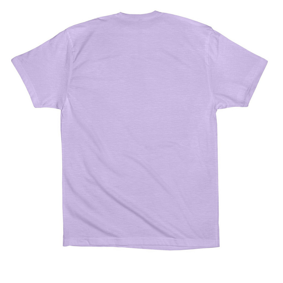 Brave Like Bennett Light T-shirts, a Dark Lavender Premium Cotton Tee (back-view)