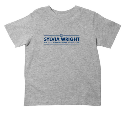 Sylvia Wright Toddler Tee, a Heather Toddler Tee