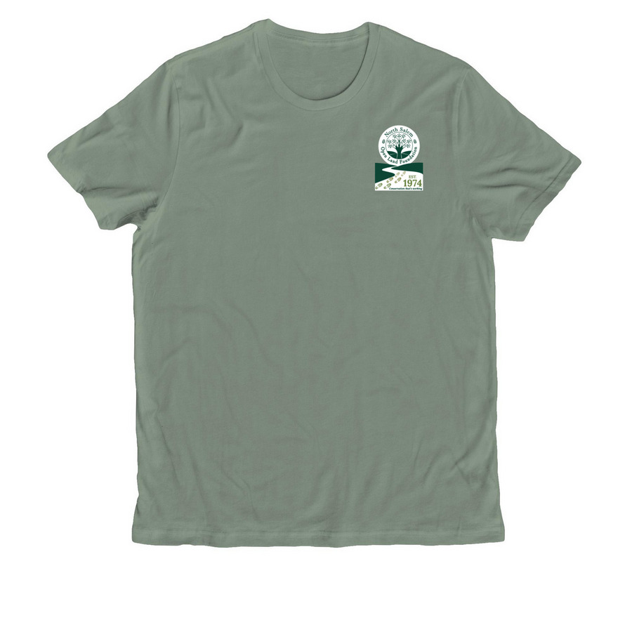 I Love Open Land Shirt, a Matcha Green Allmade Organic Cotton Unisex Tee