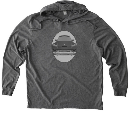 Stronger Together B&W, a Aluminum Grey Allmade Eco Triblend Hoodie Tee