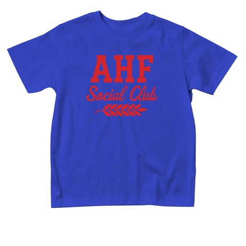 AHF Social Club Toddler Tee&nbsp;, a Royal Blue Toddler Tee
