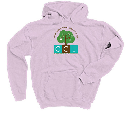 CCL Children's Clothing, a Light Pink Youth Pullover Hoodie