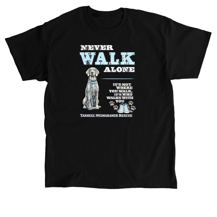 Never Walk Alone Collection, a Black Classic Unisex Tee