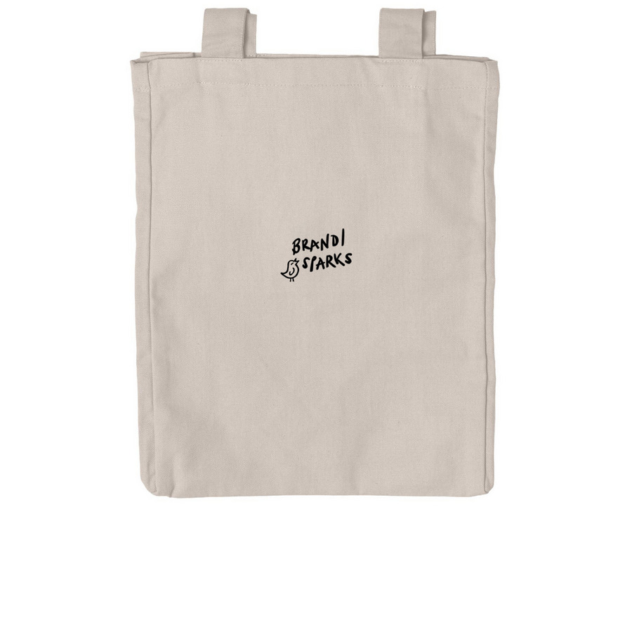 YOUR ARMOR Tote Bag, a Pumice Reclaimist Everywhere Tote Bag (back-view)