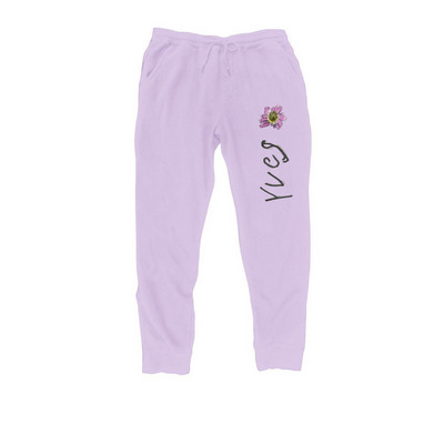 Beauty Bloom Sweatsuit Bottom, a Lavender Midweight Fleece Joggers