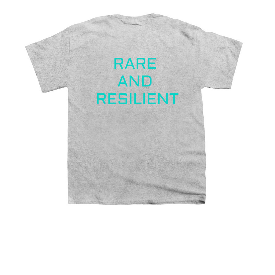 End Alexander Disease Rare and Resilient, a Sport Grey Youth Unisex Tee (back-view)