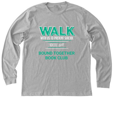Beckley Out of Darkness Walk, a Athletic Heather Premium Long Sleeve Tee