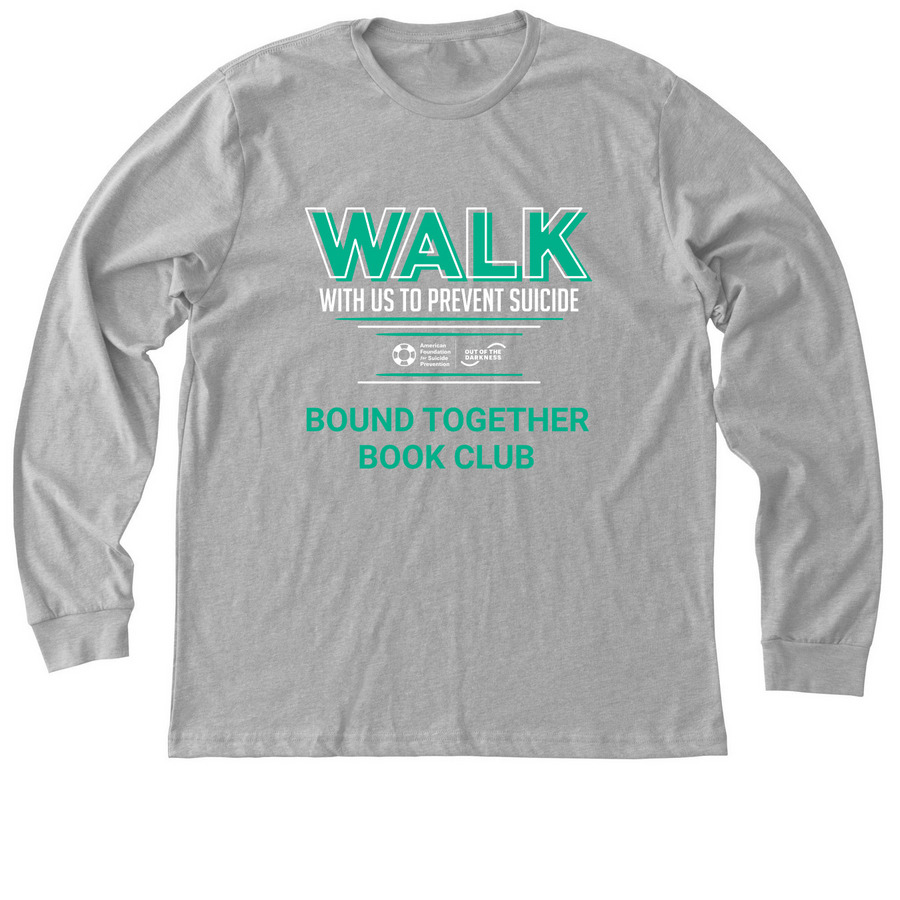 Beckley Out of Darkness Walk, a Athletic Heather Premium Long Sleeve Tee