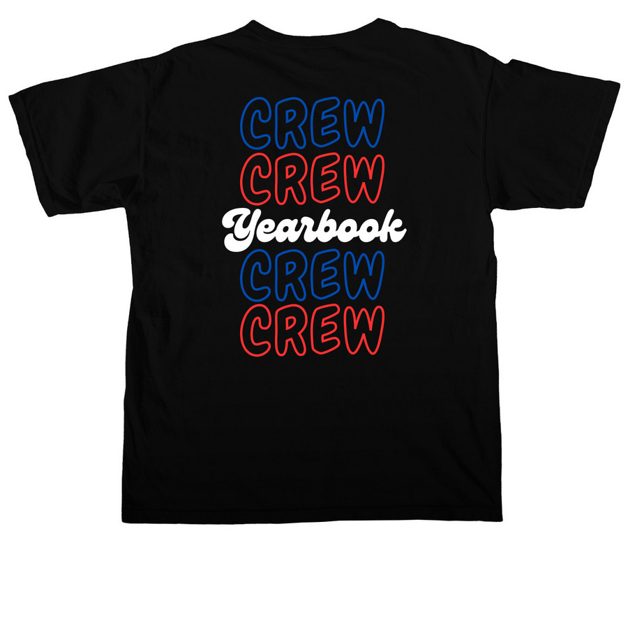 TJH Yearbook Shirts 26-27, a Black Comfort Colors Unisex Tee (back-view)