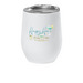 Toast to Happy Hour!, a White Insulated Wine Cup