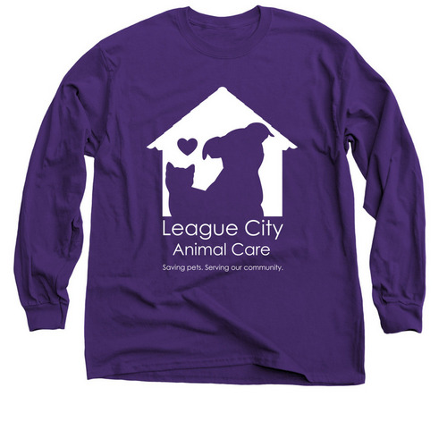 Official Volunteer Merchandise, a Purple Classic Long Sleeve Tee