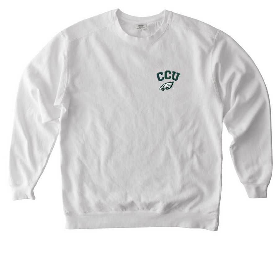 Go Birds CCU&nbsp;, a White Comfort Colors Crewneck Sweatshirt