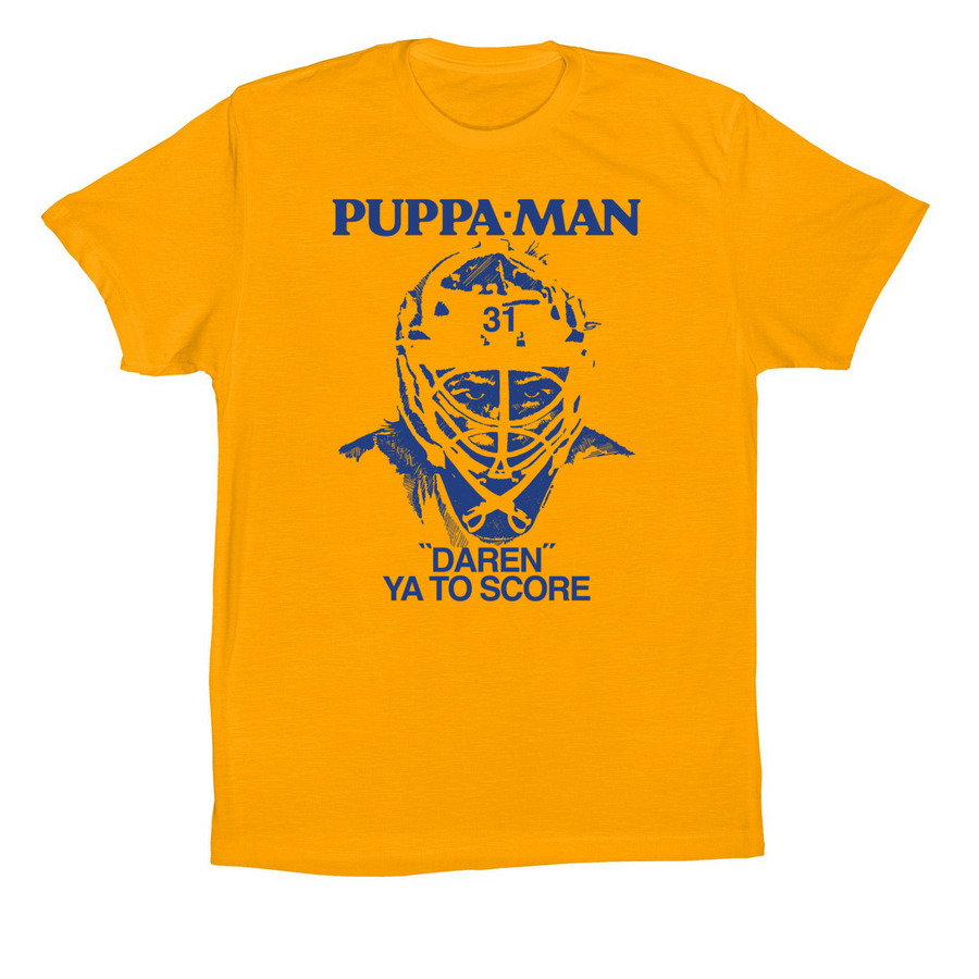 PUPPA-MAN T-SHIRTS, a Gold Premium Cotton Tee