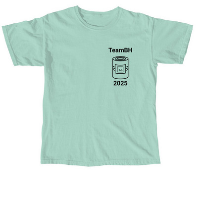 BH ATL 2025 Food Drive, a Chalky Mint Comfort Colors Unisex Tee