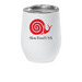 Slow Food USA Small Tumbler, a White Insulated Wine Cup