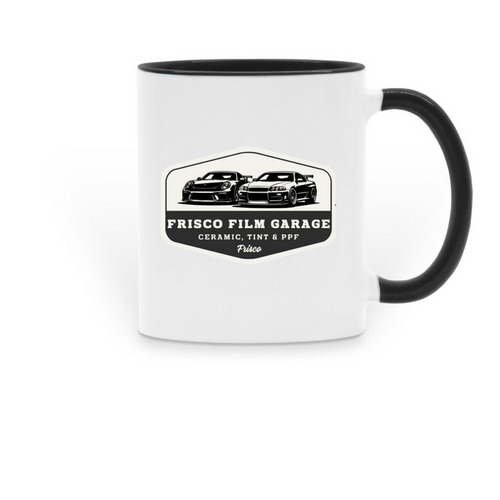 FFG Mug, a Black Two-Tone Ceramic Mug